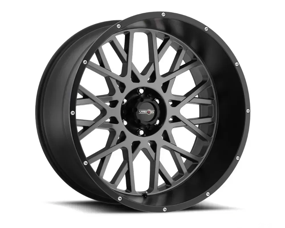 Vision 412 Rocker Wheel 18x9 8x6.5 12mm Chrome