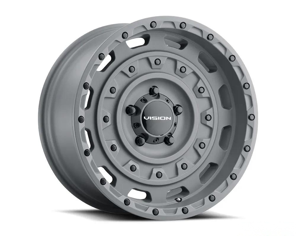 Vision 403 Tactical Wheel 18x9.50 5x5.5 -18mm Thrashed Gun Metal
