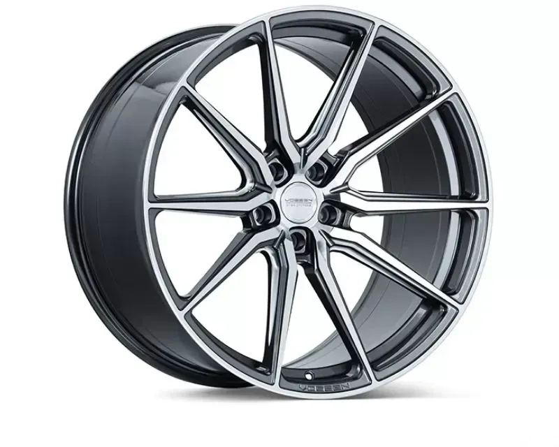 Vossen HF-3 Wheel 19X9.5 5X120 40mm Deep Gloss Graphite Polished