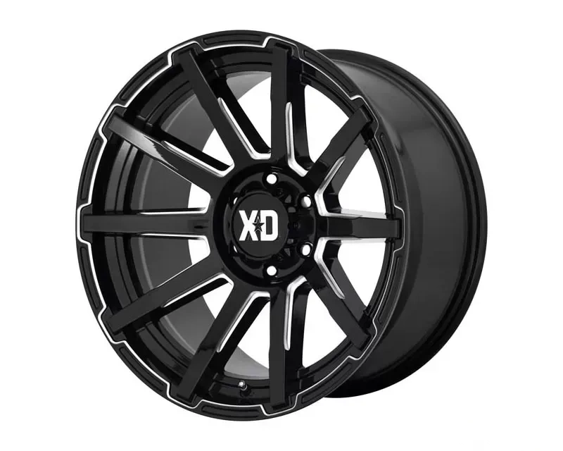 XD Series Outbreak Wheel 20x10 6X135 -18mm Gloss Black Milled
