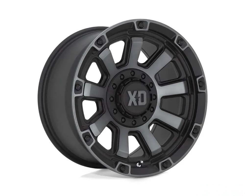XD Series Gauntlet Wheel 20x9 6X135/5.5 0mm Satin Black w/Gray Tint