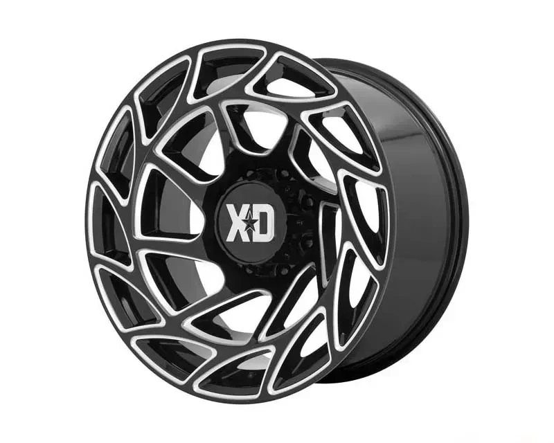 XD XD860 Onslaught Wheel 20x9 6x135 0mm Gloss Black Milled