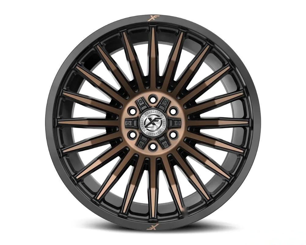XF Off-Road XF-231 Wheel 18x9 5x127|5x139.7 0mm Satin Black w/ Bronze