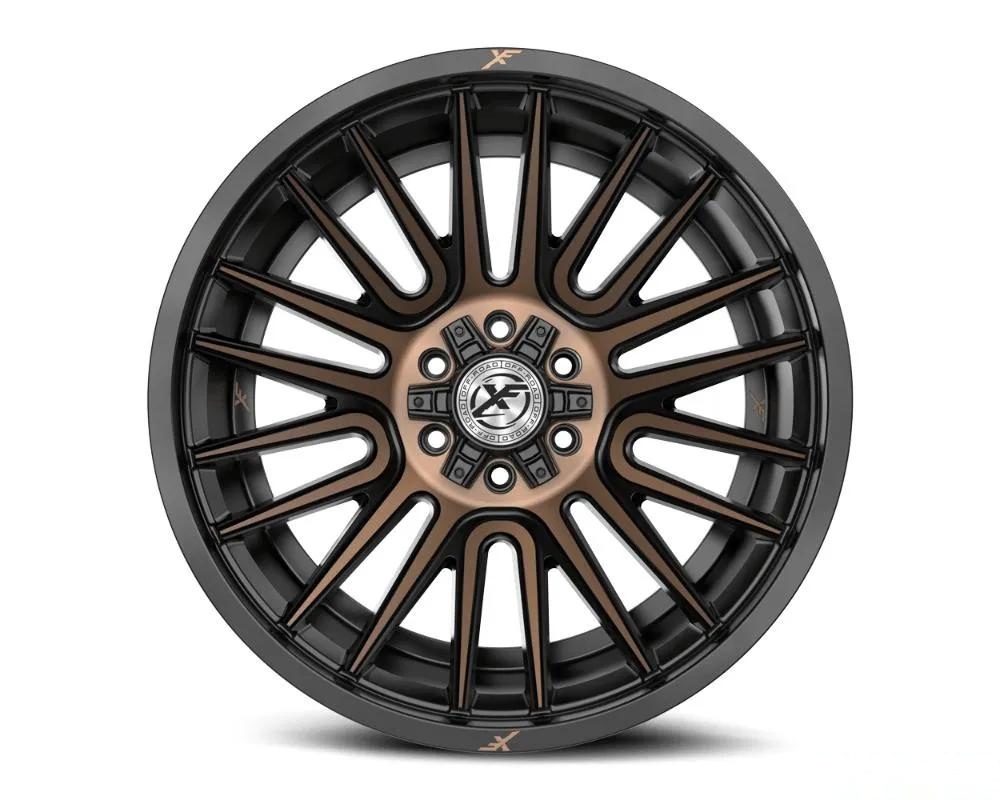 XF Off-Road XF-234 Wheel 17x9 6x135|6x139.7 12mm Satin Black w/ Bronze