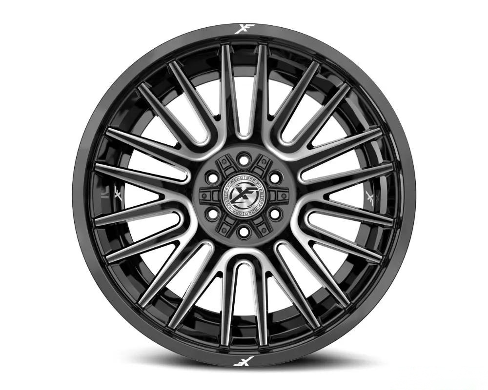 XF Off-Road XF-234 Wheel 18x9 5x127|5x139.7 12mm Gloss Black Milled
