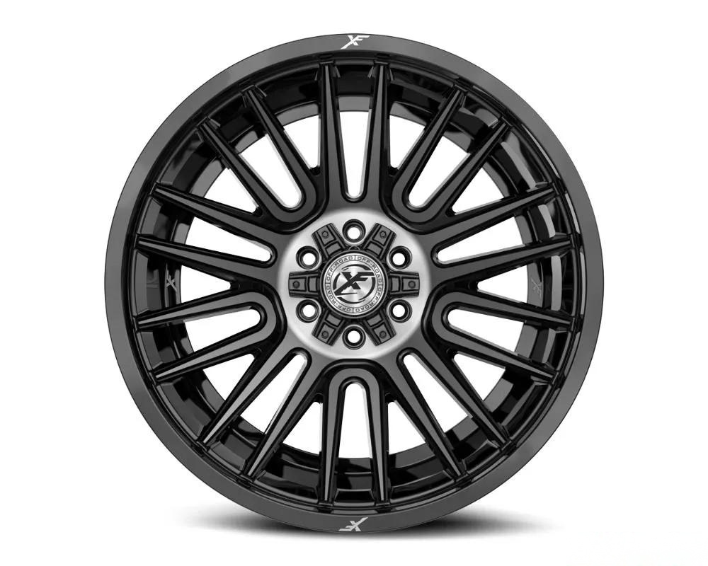 XF Off-Road XF-234 Wheel 18x9 6x135|6x139.7 0mm Gloss Black Brushed