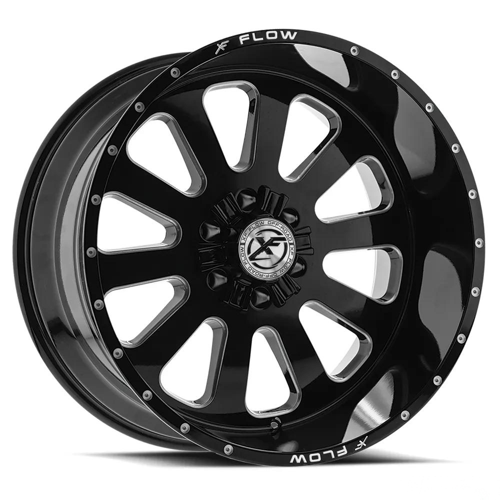 XFX Flow XFX-302 22X12 8X165.1 8X170 -44 Cb 125.2 Gloss Black & Milled