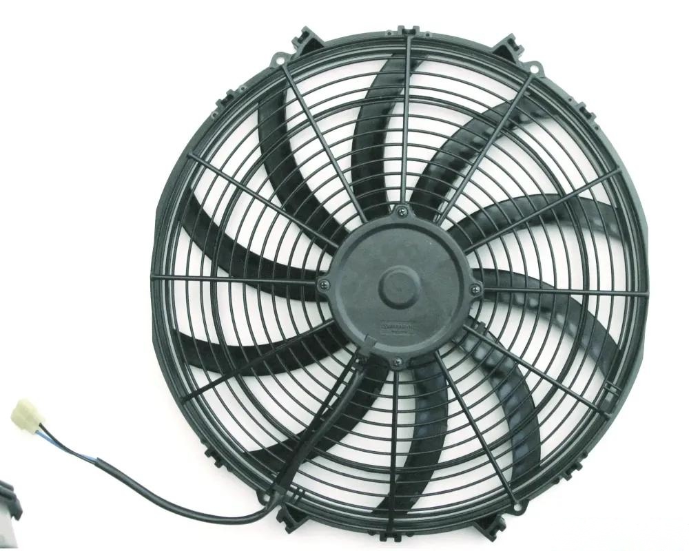 AFCO S-Blade Electric Fan 16" 2170 CFM Standard Connectors w/ Pigtail