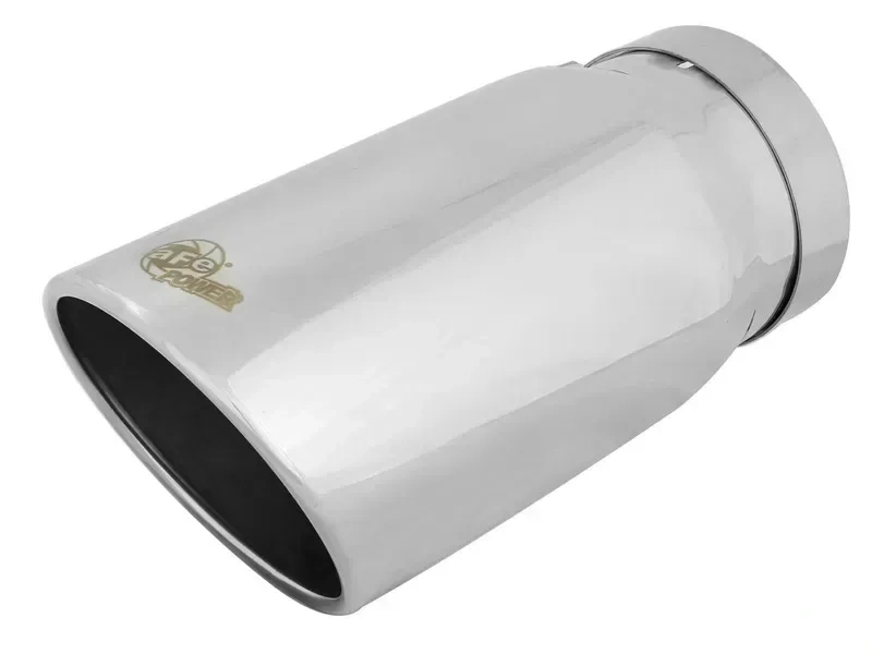 aFe Power MACH Force-Xp 5" 304 Stainless Steel Exhaust Tip 5" In x 6" Out x 12" L Bolt-On