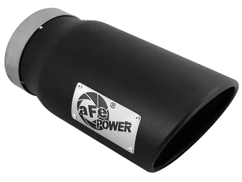 aFe Power MACH Force-Xp 5" 409 Stainless Steel Exhaust Tip 5" In x 6" Out x 12" L Bolt-On