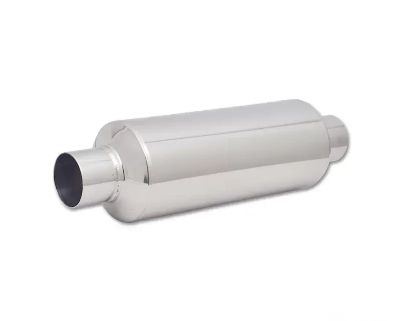 Vibrant Performance 2.5" Inlet | Outlet x 18" long Large Diameter Bottle Style Resonator