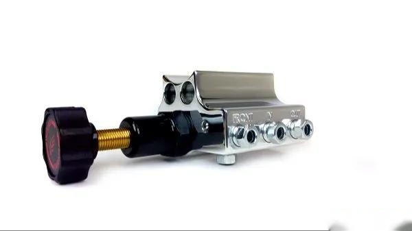 Baer Brake Systems Remaster Adjustable Proportioning Valve, Polished, Left Port