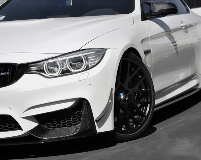 AutoTecknic Carbon Fiber Front Bumper Canards BMW F80 M3 2015-2019