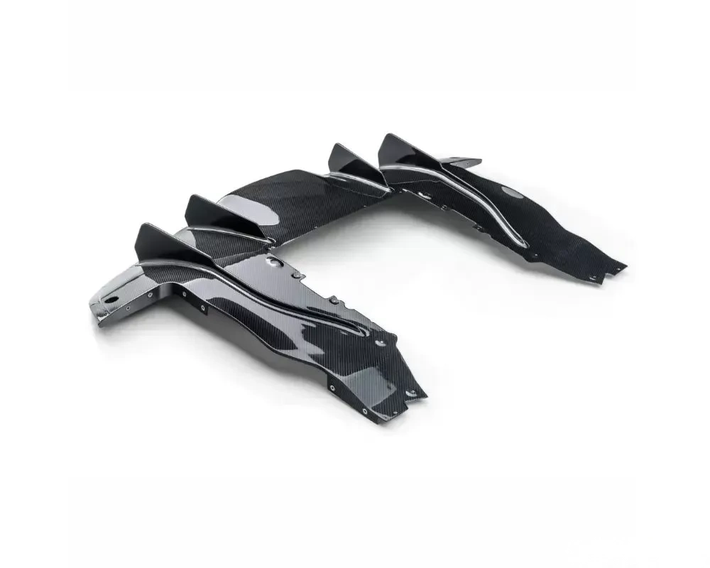 Vorsteiner Silverstone Edition Aero Glossy Carbon Fiber PP 2x2 Rear Diffuser McLaren 720S 2017-2023 - Image 1