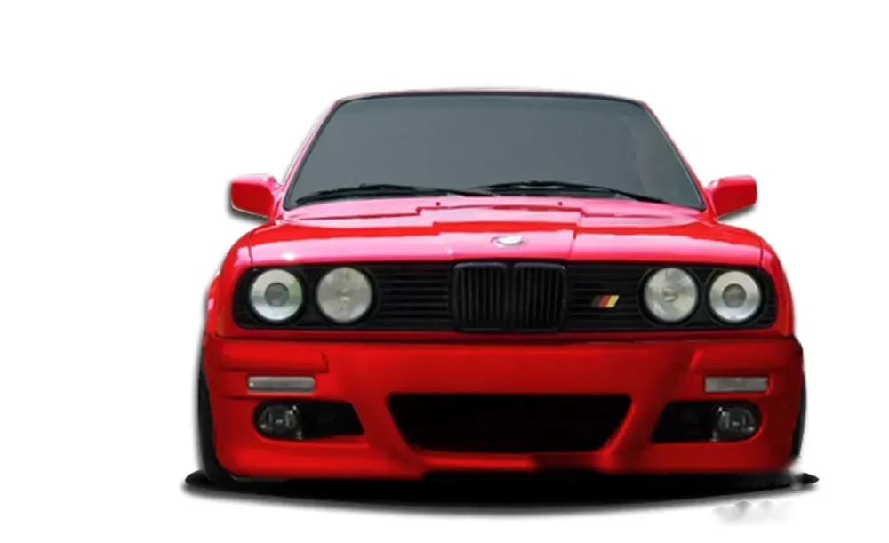 1984-1991 BMW 3 Series E30 2DR 4DR Duraflex M3 Look (E46 Look) Front Bumper Cover - 1 Piece