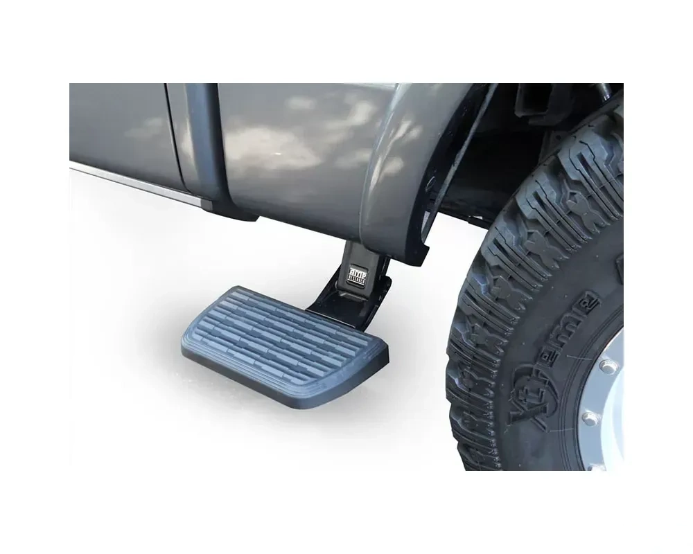 AMP Research BedStep2 Flip Down Side Bumper Step for 2022-2024 Toyota Tundra 5.5' Bed
