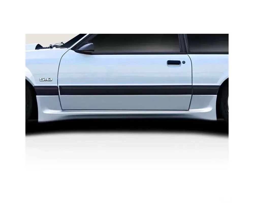 1979-1993 Ford Mustang Duraflex Apex Aero Side Skirts -2 Piece