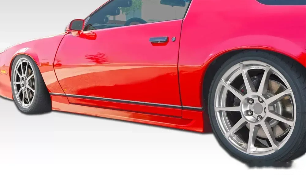 1982-1992 Chevrolet Camaro 1982-1992 Pontiac Firebird Trans Am Duraflex GT Concept Side Skirts Rocker Panels - 2 Piece