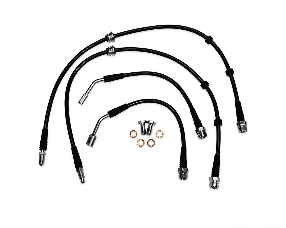 034 Motorsports Stainless Steel Braided Brake Line Kit for Audi RS3 8Y 2023-2025