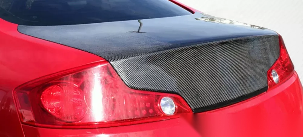 2003-2007 Infiniti G Coupe G35 Carbon Creations OEM Look Trunk - 1 Piece