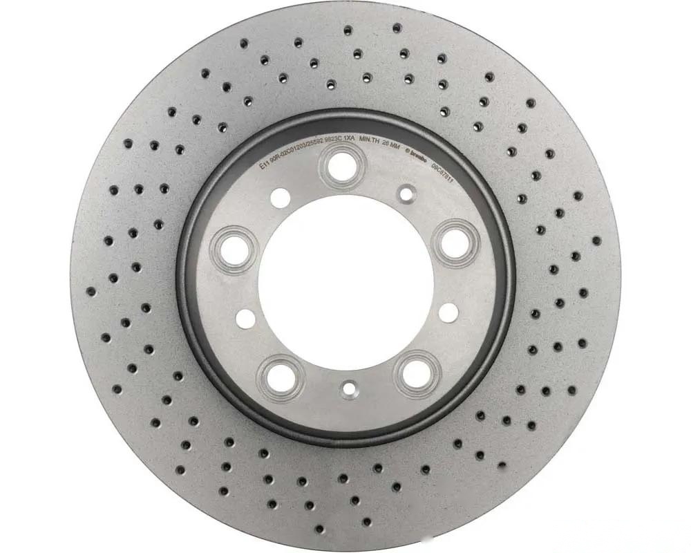 Brembo Premium UV Coated Rear Brake Rotor 330MM for Porsche 991, 996, 997 & Dodge Daytona