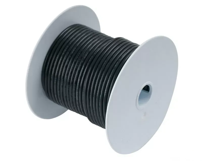 Ancor Black 1/0 AWG Tinned Copper Battery Cable - 25