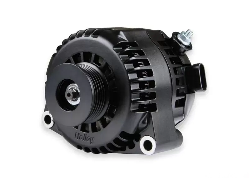Holley ALTERNATOR, PREMIUM, 150A, SMALL-BLACK