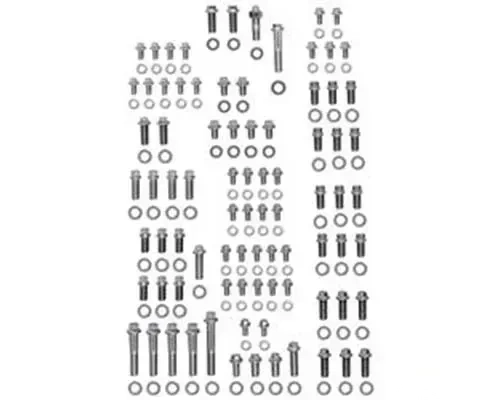 ARP Bolts ARP 535-9601 BB Chevy SS Hex Accessory Kit, Stainless Steel, Polished Finish